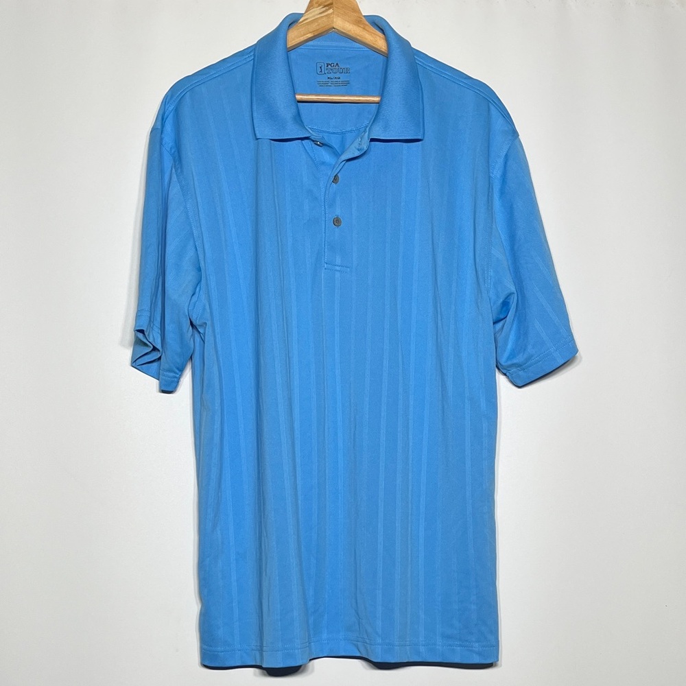 PGA Tour Vibrant Blue Polo Shirt